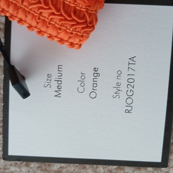 Romeo & Juliet Couture Orange Lace Mini Skirt - Picture 5 of 10